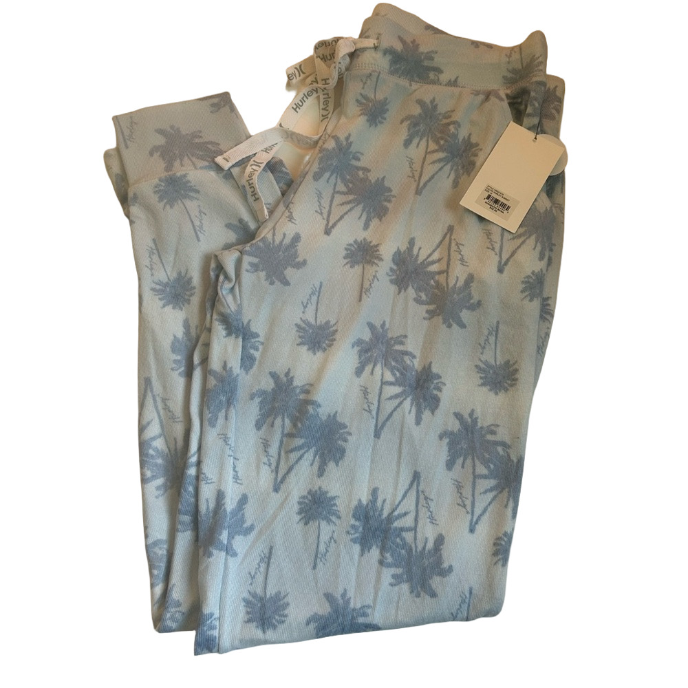 Hurley Woman’s Hurley Sunset Blue Lounge Pants Medium
